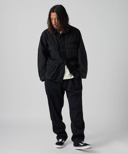 Gramicci(グラミチ)の「Gramicci/グラミチ BONDING KNIT FLEECE EAZY TAPERED PANT ニットフリース イージーテーパードパンツ(スウェットパンツ・メンズ・ヘザーチャコール/ヘザーグレー/オートミール/チャコール/オリーブ/ブラック・S/XXL/XL/L/M)」の11枚目の写真