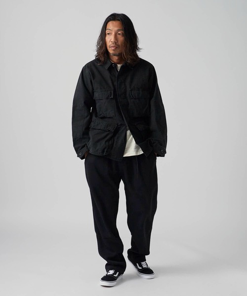 Gramicci(グラミチ)の「Gramicci/グラミチ BONDING KNIT FLEECE EAZY TAPERED PANT ニットフリース イージーテーパードパンツ(スウェットパンツ・メンズ・ヘザーチャコール/ヘザーグレー/オートミール/チャコール/オリーブ/ブラック・S/XXL/XL/L/M)」の10枚目の写真