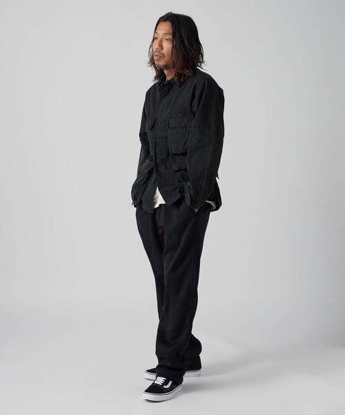 Gramicci(グラミチ)の「Gramicci/グラミチ BONDING KNIT FLEECE EAZY TAPERED PANT ニットフリース イージーテーパードパンツ(スウェットパンツ・メンズ・ヘザーチャコール/ヘザーグレー/オートミール/チャコール/オリーブ/ブラック・S/XXL/XL/L/M)」の9枚目の写真