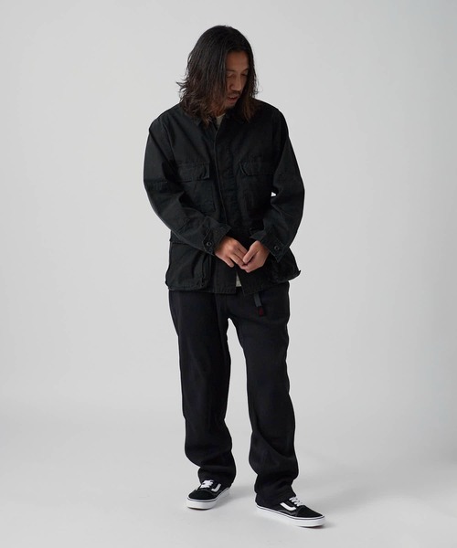 Gramicci(グラミチ)の「Gramicci/グラミチ BONDING KNIT FLEECE EAZY TAPERED PANT ニットフリース イージーテーパードパンツ(スウェットパンツ・メンズ・ヘザーチャコール/ヘザーグレー/オートミール/チャコール/オリーブ/ブラック・S/XXL/XL/L/M)」の8枚目の写真