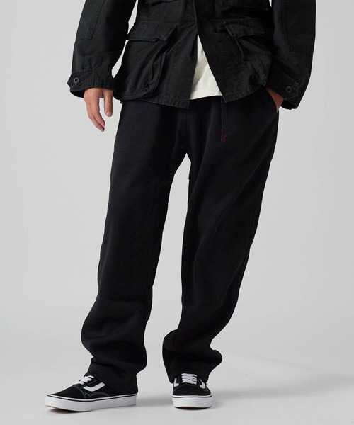 Gramicci(グラミチ)の「Gramicci/グラミチ BONDING KNIT FLEECE EAZY TAPERED PANT ニットフリース イージーテーパードパンツ(スウェットパンツ・メンズ・ヘザーチャコール/ヘザーグレー/オートミール/チャコール/オリーブ/ブラック・S/XXL/XL/L/M)」の7枚目の写真