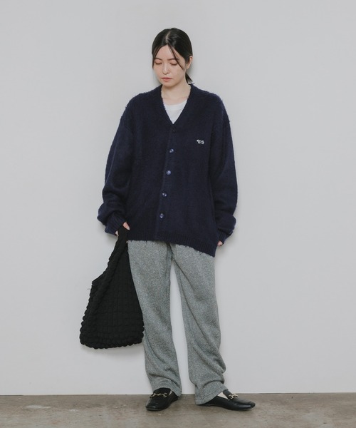 Gramicci(グラミチ)の「Gramicci/グラミチ BONDING KNIT FLEECE EAZY TAPERED PANT ニットフリース イージーテーパードパンツ(スウェットパンツ・メンズ・ヘザーチャコール/ヘザーグレー/オートミール/チャコール/オリーブ/ブラック・S/XXL/XL/L/M)」の17枚目の写真