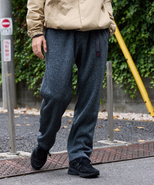 Gramicci/グラミチ BONDING KNIT FLEECE EAZY TAPERED PANT ニット