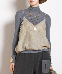 AP STUDIO | 【StandAlone/スタンド アローン】LACE TRIMMED SMOCKING TOP(キャミソール)