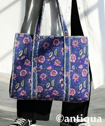 antiqua | 花柄 キルティング トートバッグ(トートバッグ)