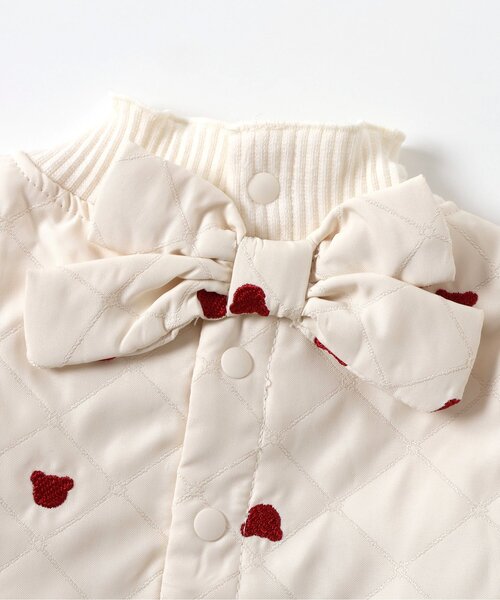 apres les cours(アプレレクール)の「tiny bear キルト刺繍ワンピース(ワンピース・キッズ・アイボリー・80/90/100/110/120)」の11枚目の写真