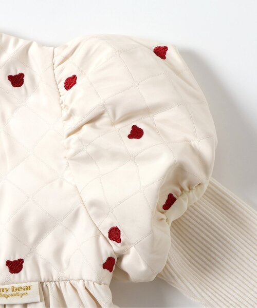 apres les cours(アプレレクール)の「tiny bear キルト刺繍ワンピース(ワンピース・キッズ・アイボリー・80/90/100/110/120)」の13枚目の写真