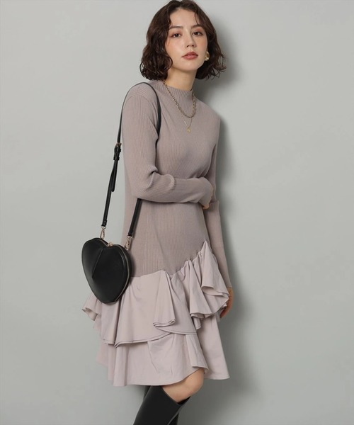 タフタドッキングミニワンピース（ワンピース）｜Arpege story