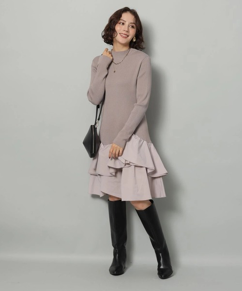 タフタドッキングミニワンピース（ワンピース）｜Arpege story