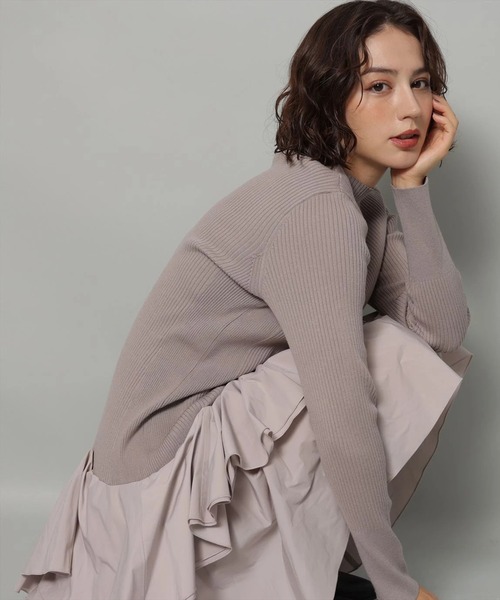 セール】タフタドッキングミニワンピース（ワンピース）｜Arpege story