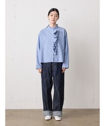 MidiUmi ハイウエストセルビッジデニム