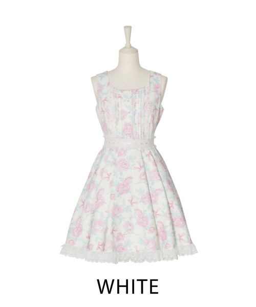 mellfymemory Rosy Floral Angelic ワンピース Rosy Floral Angelic onepiece（ワンピース）｜mellfy memory