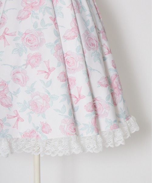 Rosy Floral Angelic onepiece（ワンピース）｜mellfy memory