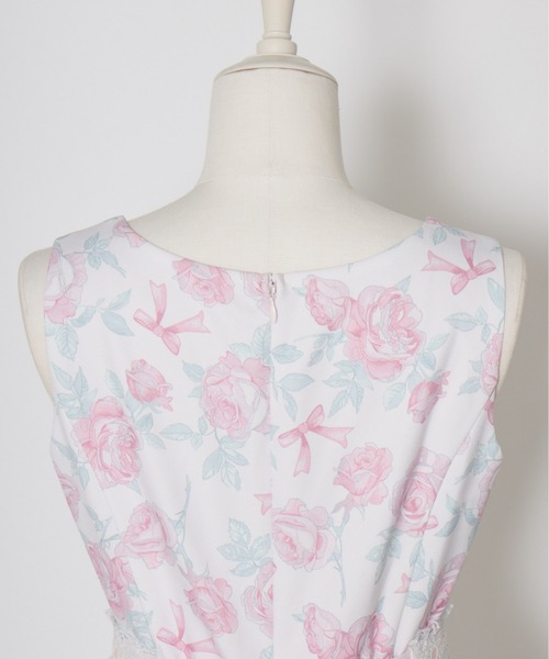 Rosy Floral Angelic onepiece（ワンピース）｜mellfy memory