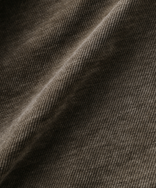 PROVOKE （プロヴォーク）の「【PROVOKE/プロヴォーク】 corduroy half zip プルオーバー（Tシャツ/カットソー・レディース・ブラウン・FREE）」の10枚目の写真