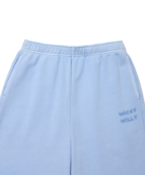 Wacky WiLLy(ワッキーウィリー)の「ウィメンズピグメントウォッシングスウェットショートパンツスカイブルー(その他パンツ・レディース・その他・SMALL/MEDIUM)」の5枚目の写真