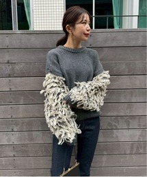 【ZOZO限定】ループ編みニットプルオーバー