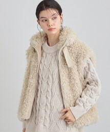 プラスするだけでこなれ見え ボアベスト