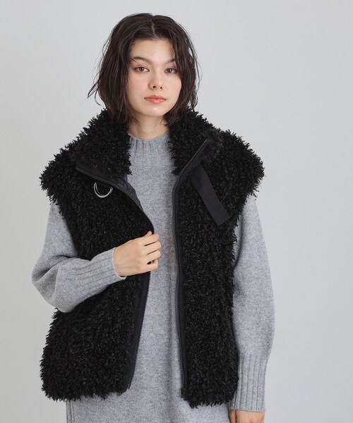 セール】プラスするだけでこなれ見え ボアベスト（ベスト）｜THE SHOP