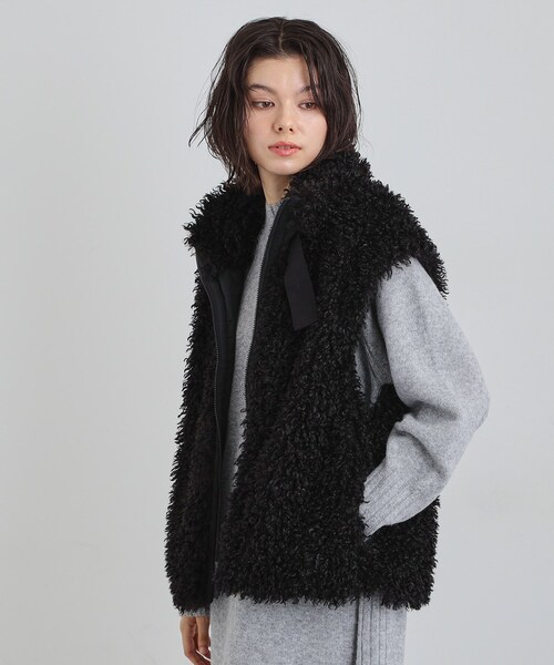 セール】プラスするだけでこなれ見え ボアベスト（ベスト）｜THE SHOP