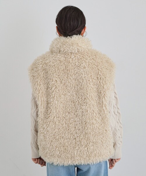 セール】プラスするだけでこなれ見え ボアベスト（ベスト）｜THE SHOP