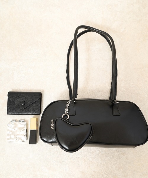 ハートポーチ付きボストンバッグ（ボストンバッグ）｜FUNALIVE（ファン