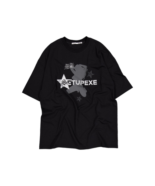 SETUP-EXE(セットアップイーエックスイー)の「KISS KILL BOX T-SHIRT / BLACK(Tシャツ/カットソー・レディース・その他・SMALL/MEDIUM)」の2枚目の写真
