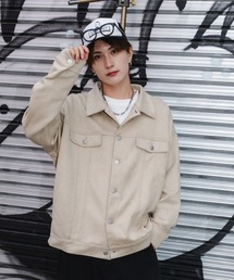 improves（インプローブス）の「スエードタッチ トラッカージャケット（ブルゾン）」