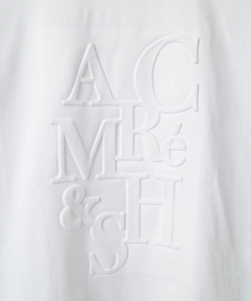 SWITCH BY ARCH(スイッチバイアーチ)の「【W】【it】【ARC】【SWITCH by ARCH】エンボス ロゴ Tシャツ(Tシャツ/カットソー・レディース・ホワイト/ブラック・FREE)」の8枚目の写真