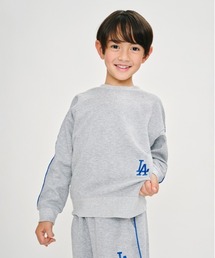 Right-on | 【MLB】ワンポイント刺繍スウェットプルオーバー (カジュアル / 機能的 / シンプル / キッズファッション)(スウェット)