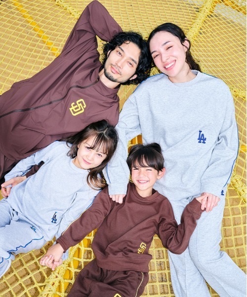 Right-on（ライトオン）の「【MLB】ワンポイント刺繍スウェットプルオーバー (カジュアル / 機能的 / シンプル / キッズファッション)（スウェット・キッズ・ブラウン/ブラック/グレー・110/130/140/150/160/120）」の8枚目の写真