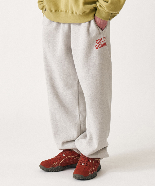 GOLDEN SNSHINE(ゴールデン サンシャイン)の「Sunshine jogger pants_Melange(スウェットパンツ・メンズ・その他・MEDIUM/LARGE)」の1枚目の写真