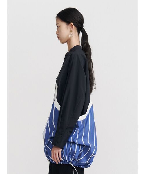 UN3D.（アンスリード）の「DECONSTRUCTION DOCKING SHIRT / ディコンストラクションドッキングシャツ（シャツ/ブラウス・レディース・ホワイト/ネイビー/その他1/ブラック・36/38）」の15枚目の写真