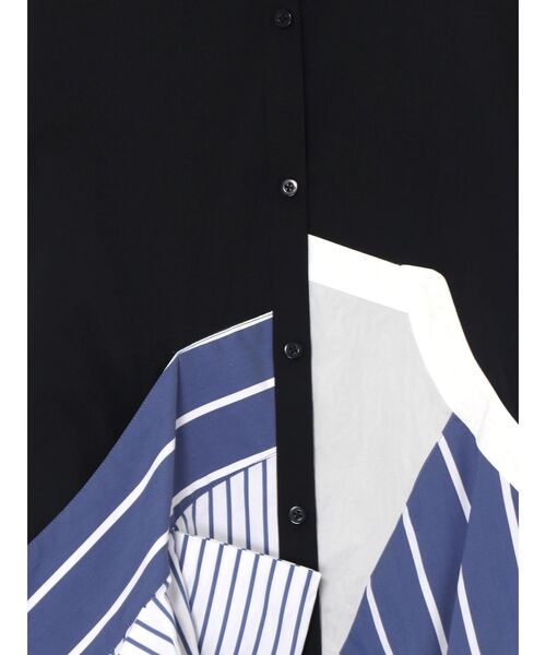 セール】DECONSTRUCTION DOCKING SHIRT / ディコンストラクション
