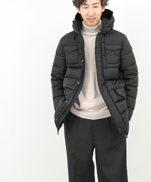 HERNO(ヘルノ)の「【HERNO/ヘルノ】4ポケットHOOD DOWN JACKET フードダウンジャケット 25AW(ダウンジャケット/コート・メンズ・ブラック/ネイビー・48/46/50)」の10枚目の写真