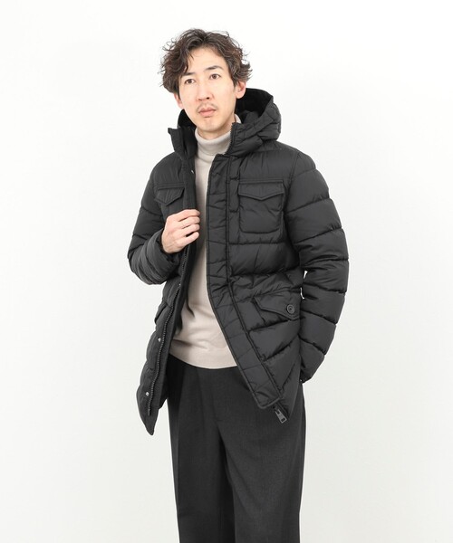 HERNO(ヘルノ)の「【HERNO/ヘルノ】4ポケットHOOD DOWN JACKET フードダウンジャケット 25AW(ダウンジャケット/コート・メンズ・ブラック/ネイビー・48/46/50)」の11枚目の写真