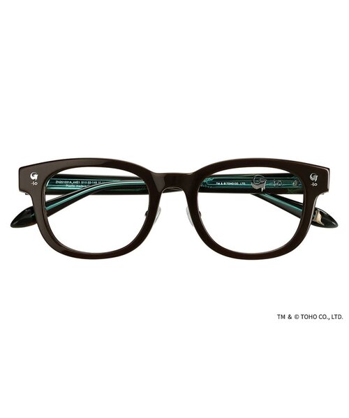 Zoff｜GODZILLA『ゴジラ-1.0』(2023) ウェリントン型 メガネ｜ゴジラ