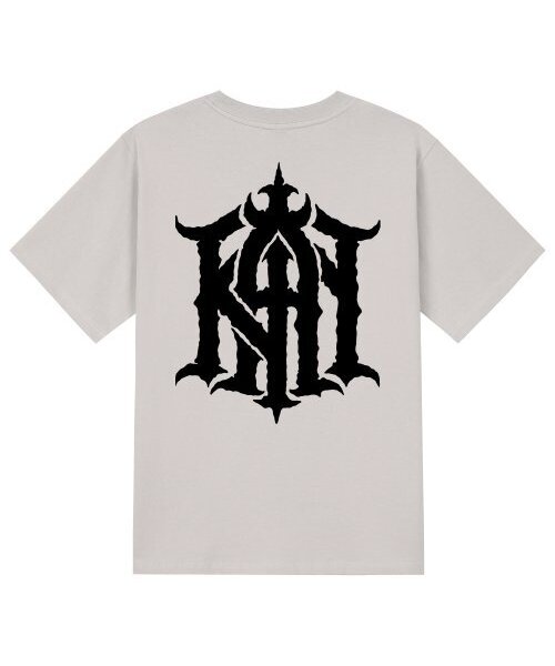 KAN6312(カン6312)の「KTC0182 ザ・カン 半袖Tシャツ ベージュ(Tシャツ/カットソー・メンズ・その他・MEDIUM/SMALL/X-LARGE/LARGE)」の1枚目の写真