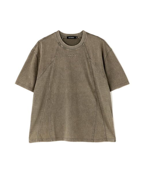 NOT4NERD(ノットフォーナード)の「NOT4NERD/ノットフォーナード/4 Cross Symbol Pigment Incision T-Shirts(Tシャツ/カットソー・メンズ・カーキ/チャコールグレー・XL/L/M)」の7枚目の写真