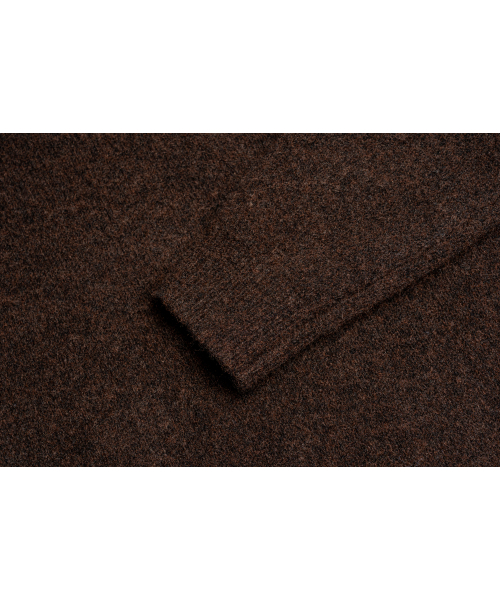 CONNECT KINLOCH（コネクトキンロック）の「デイリークルーネックニット[ブラウン]（ニット/セーター・メンズ・ブラウン・LARGE/SMALL/MEDIUM）」の3枚目の写真