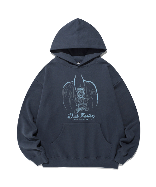 DARK ANGELS HOODIE_NAVY (NG2FFUM406A) — темно-синее худи Dark Angels