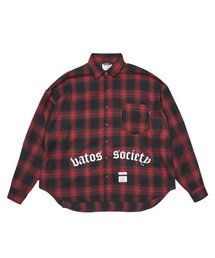 STIGMA（スティグマ）の「VATOS OVERSIZED LONG SLEEVES SHIRTS RED（シャツ/ブラウス）」