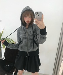 カテゴリーロゴダブルジップフーディー