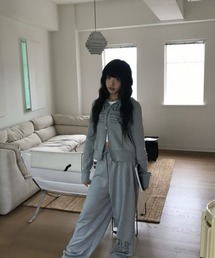 DAYDAY（デイデイ）の「カテゴリーロゴダブルジップフーディー（パーカー）」