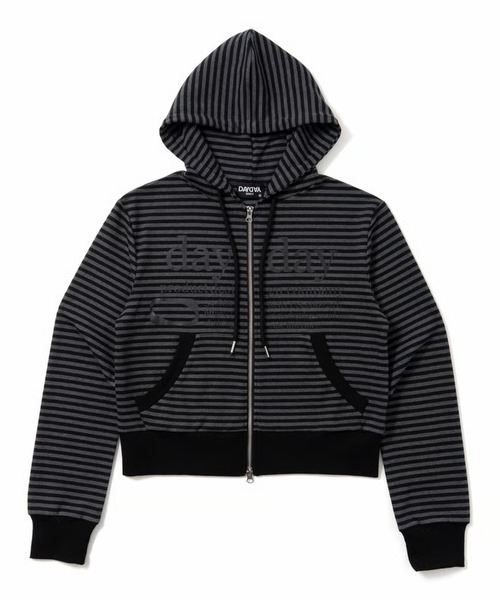DAYDAY(デイデイ)の「カテゴリーロゴダブルジップフーディー(パーカー・レディース・グレー/ブラック/ブラック×グレー/ネイビー/グレー系その他/ブラック系その他・M/L)」の10枚目の写真