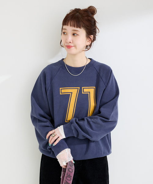 B.C STOCK(ベーセーストック)の「手洗い可 / 袖ドットシアーロンTEE(Tシャツ/カットソー・レディース・ブラウン/ホワイト/ブラック・FREE)」の13枚目の写真