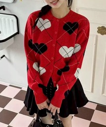 leune｜ルネのカーディガン/ボレロ（レッド/赤色系）通販 - ZOZOTOWN