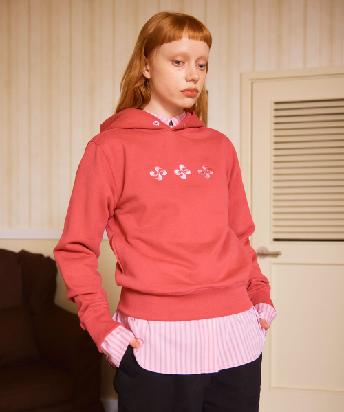 CRESCENDO HOODIE / pink