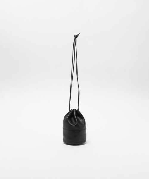 ARTS & CRAFTS（アーツアンドクラフト）の「＜ARTS&CRAFTS＞ドローストリング ポーチ S（ショルダーバッグ・メンズ・ブラック・FREE）」の3枚目の写真