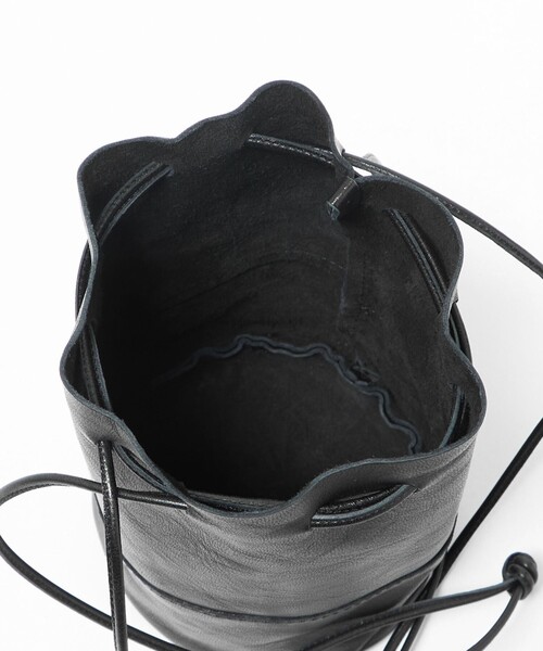 ARTS & CRAFTS（アーツアンドクラフト）の「＜ARTS&CRAFTS＞ドローストリング ポーチ S（ショルダーバッグ・メンズ・ブラック・FREE）」の8枚目の写真